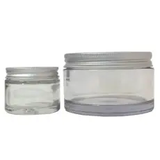 Pot verre bouchon alu