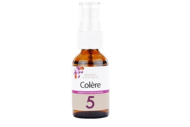 Complexe Fleurs de Bach N°5 Colère (self control) BIO