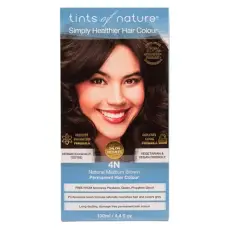 Coloration permanente châtain naturel 4N BIO