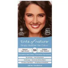 Coloration permanente châtain clair naturel 5N BIO