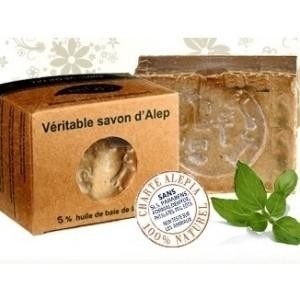 Savon Alep 5 p.c d'huile de baie de laurier