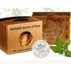 Savon Alep 40 p.c d'huile de baie de laurier ALEPIA