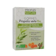 Gommes propolis verte EPP eucalyptus BIO