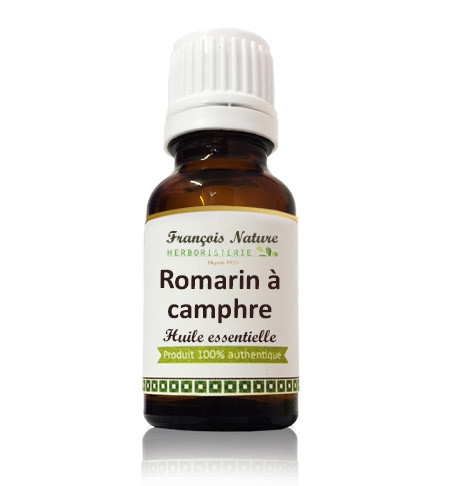 Romarin à camphre sommité fleurie Huile essentielle