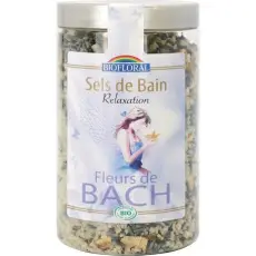 Sel de bain relaxation aux fleurs de Bach BIO