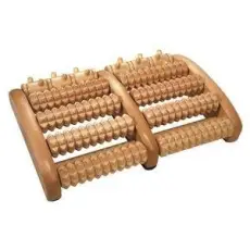 Rouleau de massage pour pieds avec 2x5 rouleaux