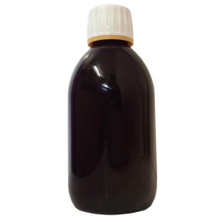 Flacon sirop plastique bouchon plastique