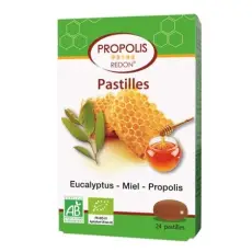 Pastilles Eucalyptus Miel Propolis BIO