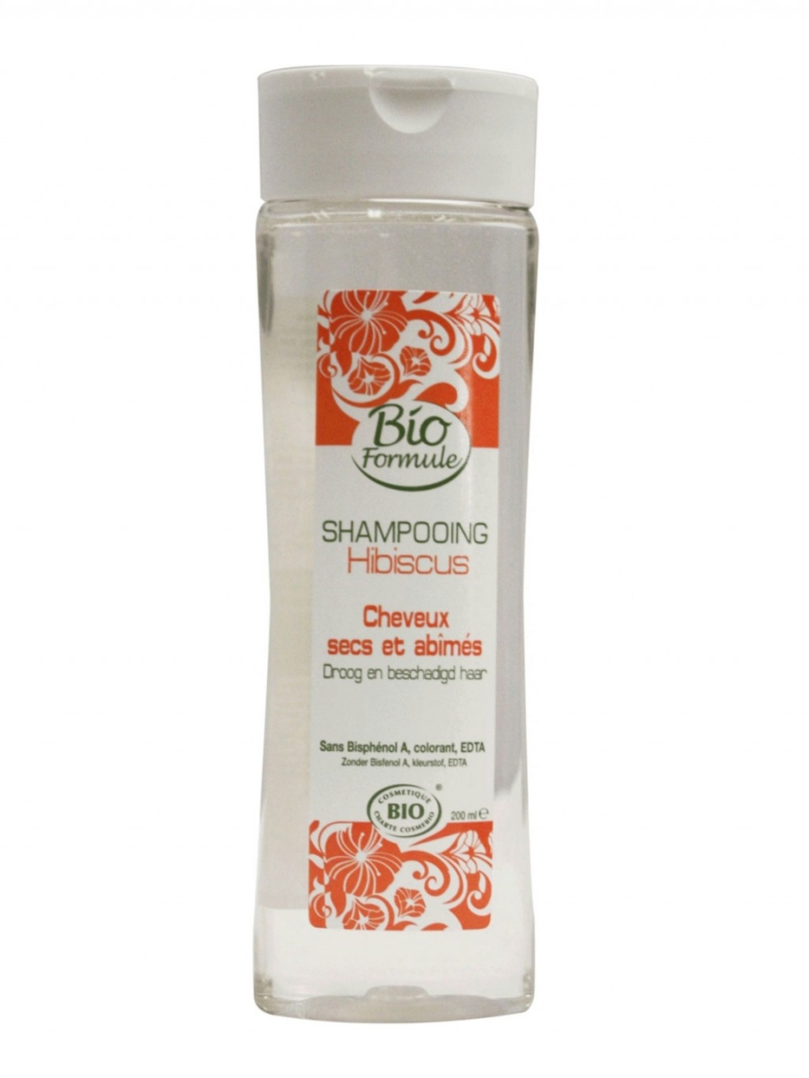 Shampooing Bio Cheveux Secs et Abimés  Hibiscus - Shampoing -