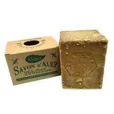 Savon d'Alep 25% d'huile de baie de Laurier