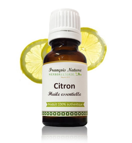 Huile essentielle citron (zeste) bio - 10 ml - Vivre Bio Naturel