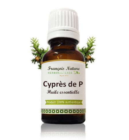 Huile essentielle biologique - Cyprès - 100% naturelle