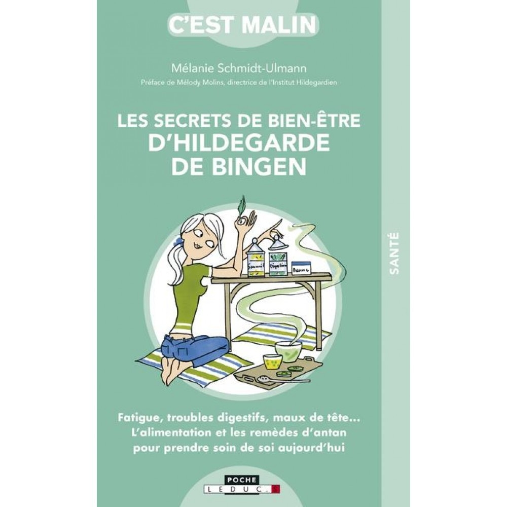Les secrets de bien être d'Hildegarde de Bingen - Livre