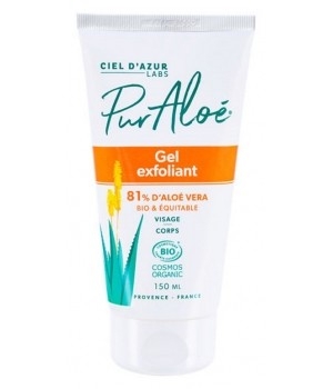Gel exfoliant à l'Aloe Vera BIO