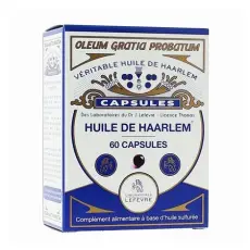 60 Capsules ORIGINALES Huile de Haarlem