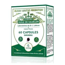 60 Capsules enrobées Huile de Haarlem