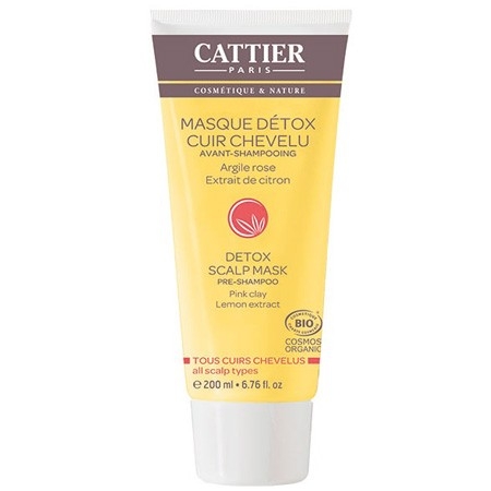 Masque Détox Cuir Chevelu AVANT Shampooing BIO