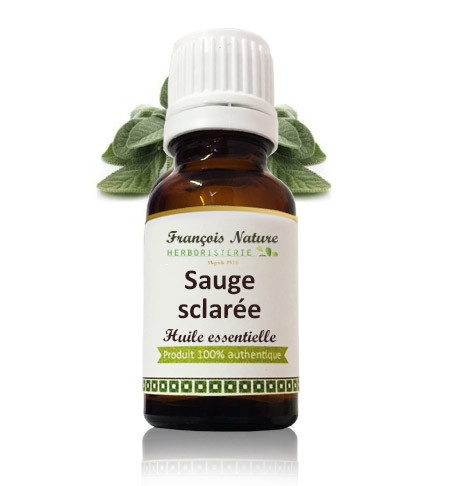 Sauge sclarée partie aérienne Huile essentielle