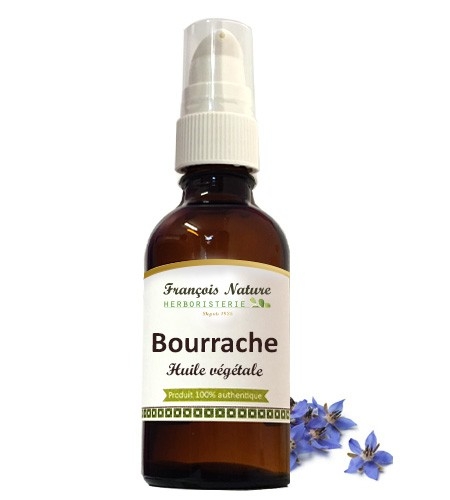 Bourrache huile végétale Bio.