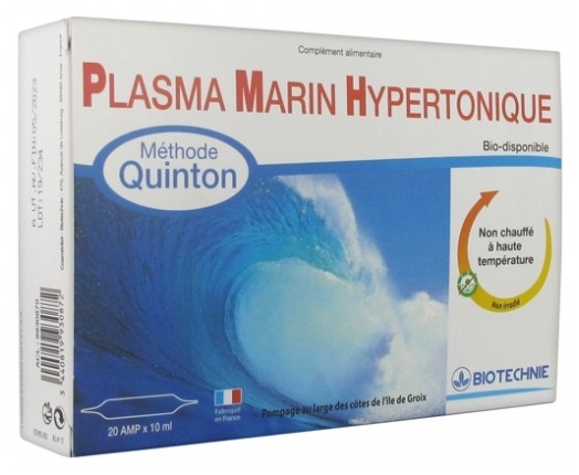 Plasma marin hypertonic ampoules