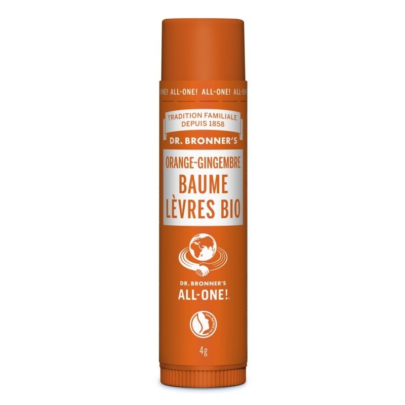 Baume à lèvres Orange Gingembre BIO stick