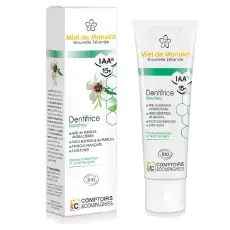 Dentifrice blancheur BIO au miel de manuka IAA15+