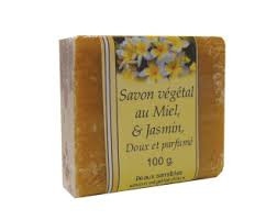 Savon végétal au miel et jasmin