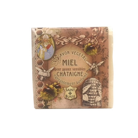 Savon végétal miel et chataigne