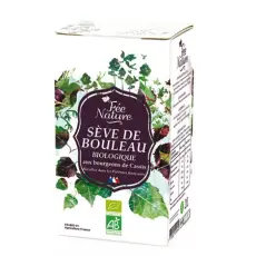 Sève de bouleau cassis 2 Litres BIO