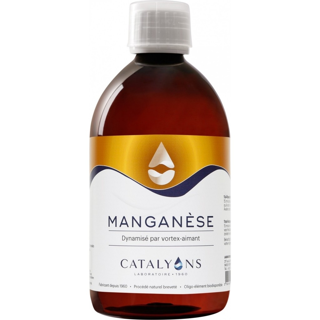 Manganèse Oligo élément ionisé et dynamisé