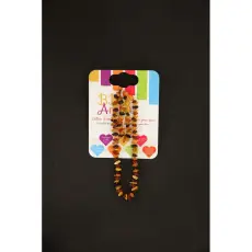 Collier d ambre standard multicolor pour bébé