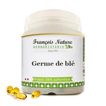 Capsule de Germe de Blé - Dosage 500 mg - Anti Fatigue