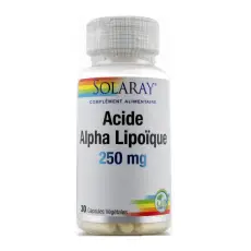 Acide alpha lipoique, 30 capsules