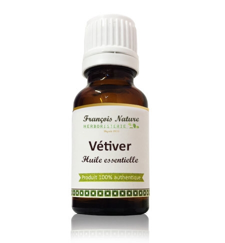 Vétiver,, Huile essentielle 100% pure et naturelle