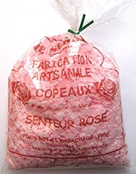 Copeaux de Savon de marseille senteur rose