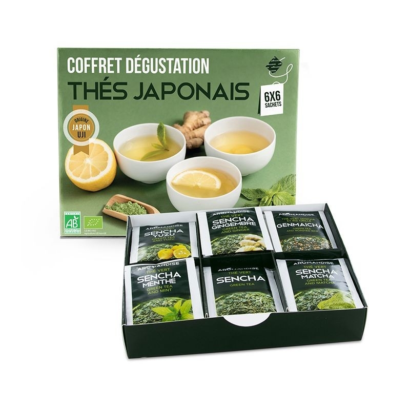 Coffret dégustation thés japonais BIO DDM