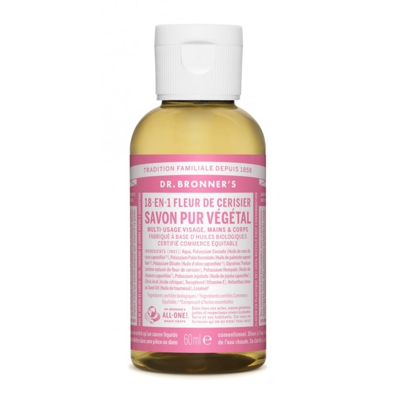 Savon liquide Fleur de cerisier 18-EN-1 BIO