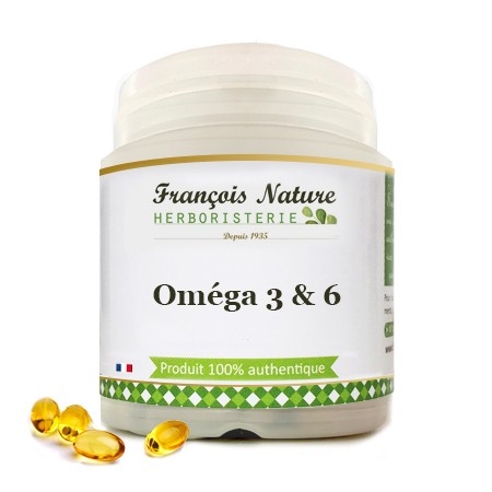 Oméga 3 et 6 capsules Complément Alimentaire