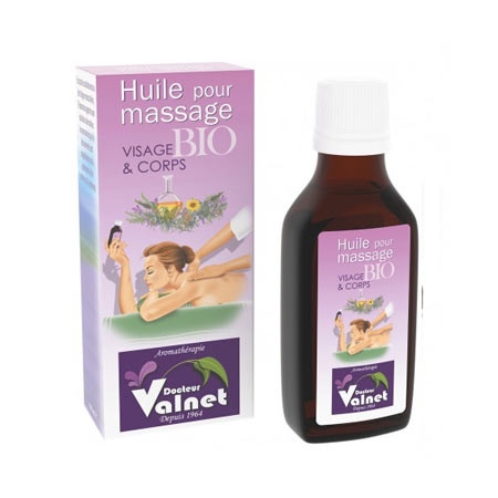 Huile de massage Visage et Corps BIO DDM