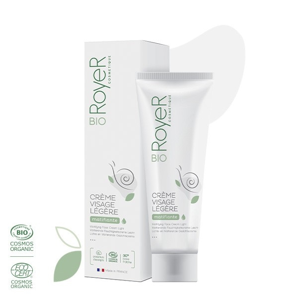 Crème visage légère à la bave d'escargot BIO