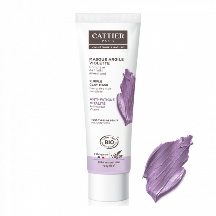 Masque argile violette BIO