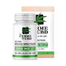 Gélules CBD 50 mg