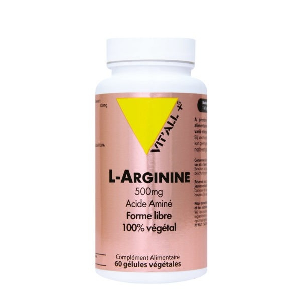 L-Arginine 500 mg 60 gélules