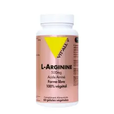 L-Arginine 500 mg 60 gélules