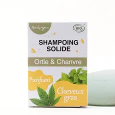 Shampoing solide certifié BIO - Cheveux gras - Shampooing - 
