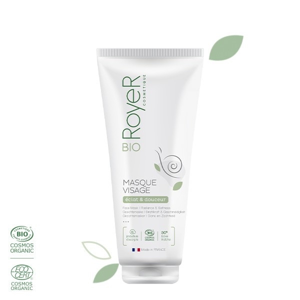 Masque visage Adoucissant BIO à la bave d escargot