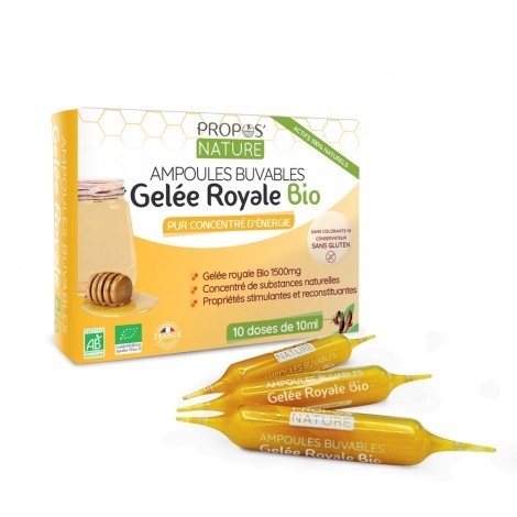 Gelée royale AMPOULES BIO DDM