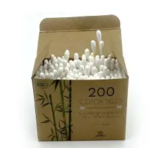 Coton tiges en bambou x 200
