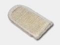Gant de massage sisal tissu éponge