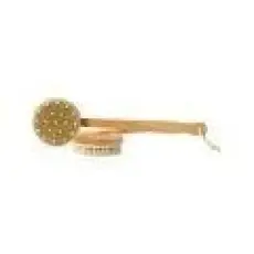 Brosse avec manche démontable et dentures de massage